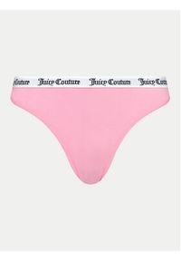 Juicy Couture Komplet 3 par stringów Diana JCLTH224571 Kolorowy. Materiał: bawełna. Wzór: kolorowy