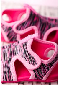 Casu - Różowe sandały na rzep casu la109. Zapięcie: rzepy. Kolor: różowy #1