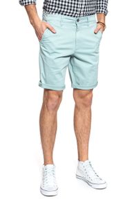 Wrangler - SPODENKI WRANGLER CHINO SHORT MIST BLUE W14AWA078 #10