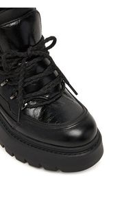 MICHAEL Michael Kors Śniegowce Shiloh 40F5SSFB7L Czarny. Kolor: czarny. Materiał: materiał #3