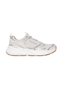 skechers - Sneakersy damskie Skechers Edgeride. Kolor: biały. Materiał: materiał