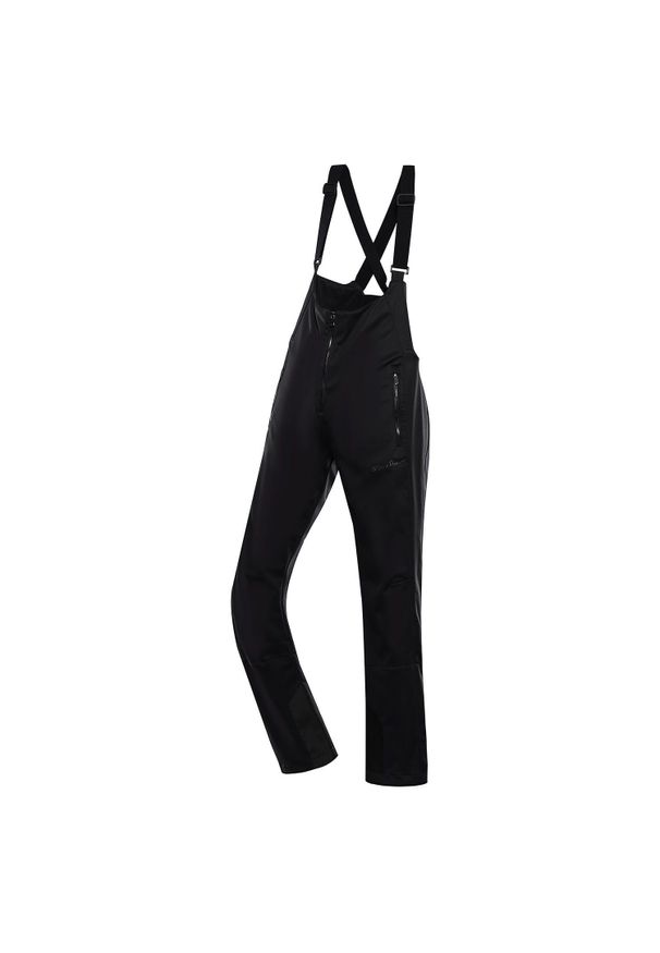 ALPINE PRO - Spodnie damskie narciarskie softshellowe Alpine Pro Gerana. Kolor: czarny. Sezon: zima. Sport: narciarstwo