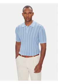 Baldessarini Polo B4 50024.5232 Zielony Slim Fit. Typ kołnierza: polo. Kolor: zielony. Materiał: bawełna