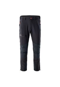 Elbrus - Męskie Spodnie Softshell Pro Guard. Kolor: czarny. Materiał: softshell