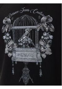 Versace Jeans Couture Bluza 79GAIP08 CF07P Czarny Regular Fit. Kolor: czarny. Materiał: bawełna #3