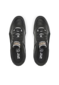Puma Sneakersy Court Ultra Houndstooth 389369 02 Czarny. Kolor: czarny. Materiał: skóra