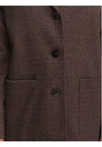 Marella Marynarka Quieto 2625916031 Brązowy ciemny Regular Fit. Kolor: brązowy. Materiał: syntetyk #3