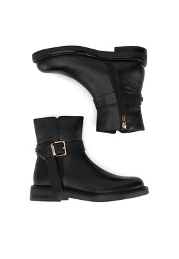 MEXX Botki MICP1710043W PIERA MABEL Czarny. Kolor: czarny. Materiał: skóra