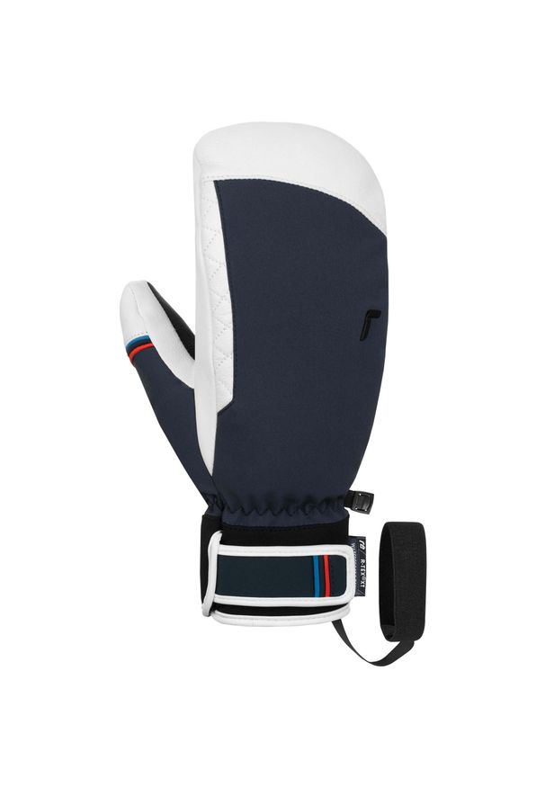 Mitenki Reusch Laura R-TEX® XT. Kolor: niebieski, wielokolorowy, biały. Sezon: zima. Sport: narciarstwo