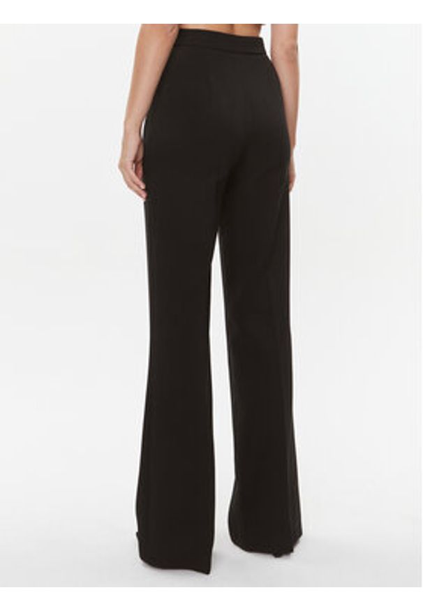 TwinSet - TWINSET Spodnie materiałowe 232TT2191 Czarny Flare Fit. Kolor: czarny. Materiał: syntetyk