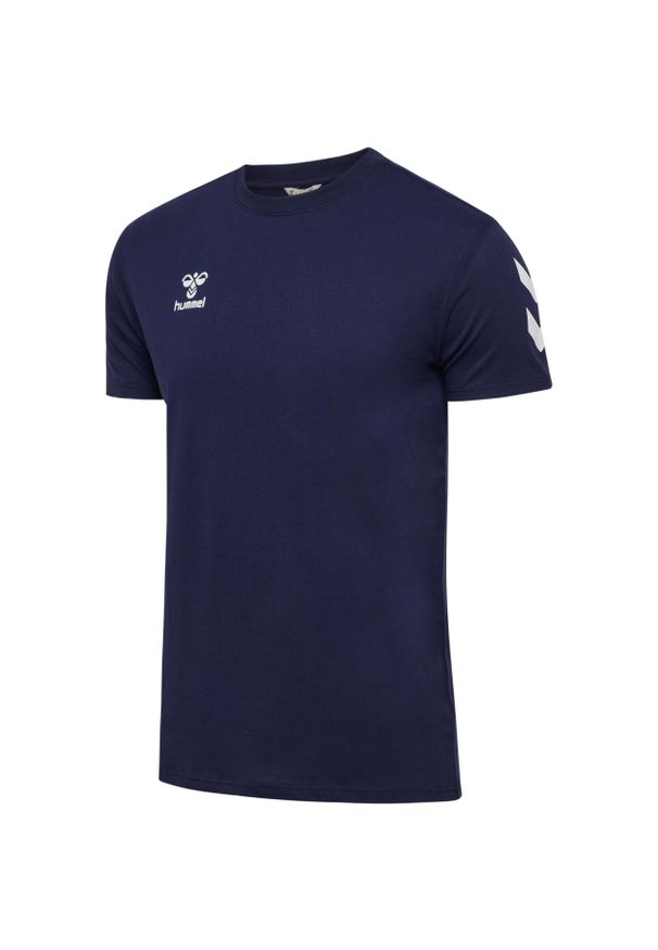 Koszulka Hummel Go 2.0 Chevron. Kolor: niebieski