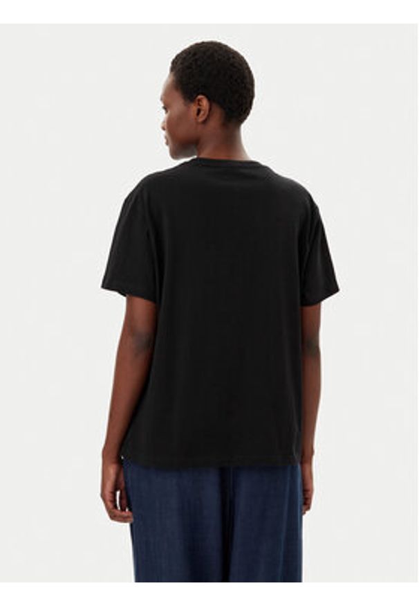 Liu Jo T-Shirt WA5230 JS904 Czarny Regular Fit. Kolor: czarny. Materiał: bawełna