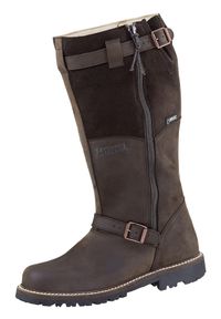MEINDL - Buty zimowe turystyczne męskie Meindl Kiruna Gore-Tex, nubuk. Kolor: brązowy. Materiał: nubuk. Technologia: Gore-Tex. Sezon: zima. Sport: turystyka piesza