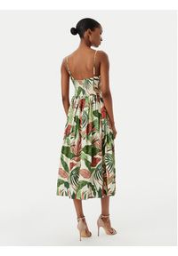 Guess Sukienka koktajlowa W6GKAF W2558 Zielony Regular Fit. Kolor: zielony. Materiał: wiskoza. Styl: wizytowy #5