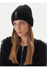 Polo Ralph Lauren Czapka 455P04659001 Czarny. Kolor: czarny. Materiał: wełna #4