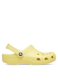 Crocs Klapki Classic 10001 Żółty. Kolor: żółty