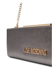 Love Moschino - LOVE MOSCHINO Torebka JC4144PP1OLS0910 Szary. Kolor: szary. Materiał: skórzane #3