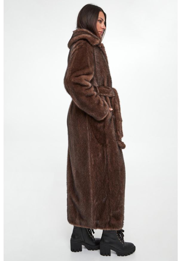 Twinset Milano - Kożuch damski TWINSET ACTITUDE