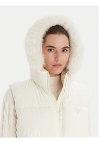 Guess Bezrękawnik W5BL81 W3282 Biały Regular Fit. Kolor: biały. Materiał: syntetyk. Długość rękawa: bez rękawów #2