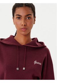 Guess Sukienka dzianinowa V5BK01 Z1152 Bordowy Regular Fit. Kolor: czerwony. Materiał: akryl #4