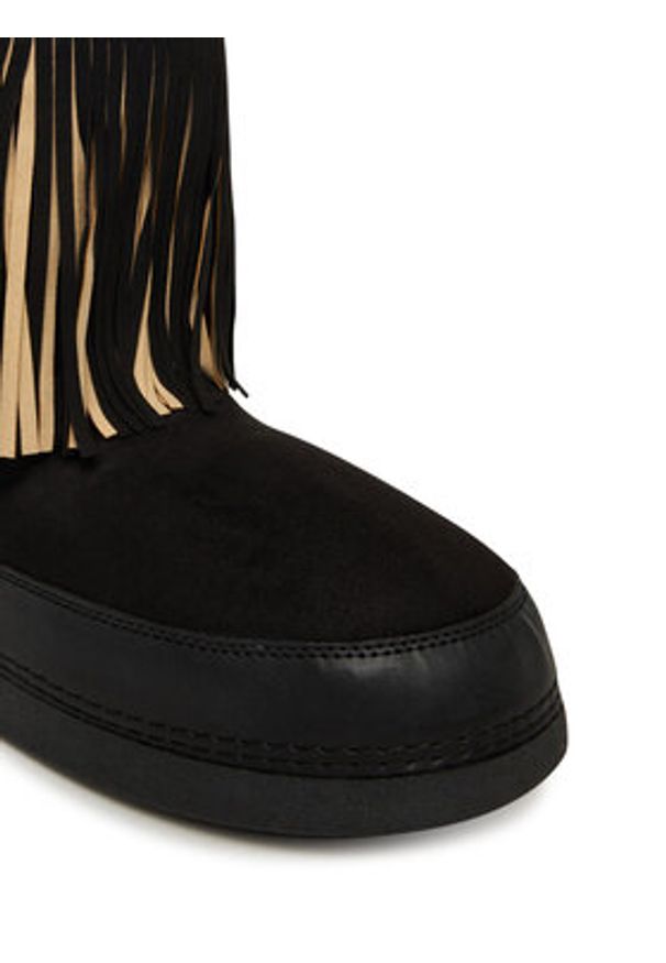 Love Moschino - LOVE MOSCHINO Śniegowce JA24462G0NISN00A Czarny. Kolor: czarny. Materiał: materiał