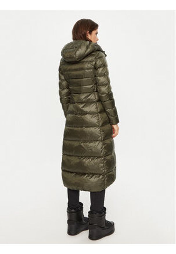 Blauer Płaszcz zimowy 24WBLDK03040 Zielony Regular Fit. Kolor: zielony. Materiał: syntetyk. Sezon: zima