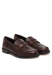 Clarks Półbuty Straven2 Penny 26327145 Brązowy. Kolor: brązowy. Materiał: skóra #6