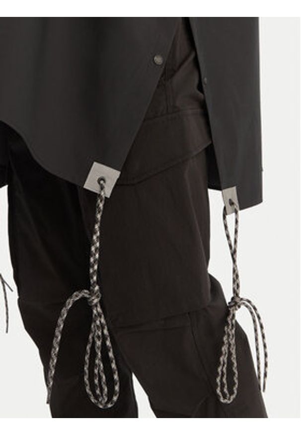 Napapijri Kurtka przeciwdeszczowa A-Raincape L NP0A4H4D9411 Czarny Oversize. Kolor: czarny. Materiał: syntetyk