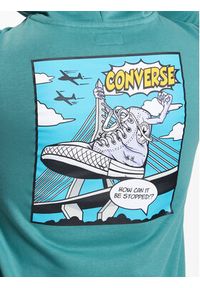 Converse Bluza 10024614-A01 Zielony Regular Fit. Kolor: zielony. Materiał: bawełna #3