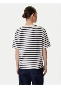 Weekend Max Mara T-Shirt Multid 2615941031 Beżowy Relaxed Fit. Kolor: beżowy. Materiał: bawełna #4