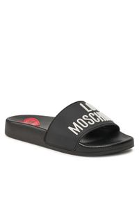 Love Moschino - LOVE MOSCHINO Klapki JA28052G1II14000 Czarny. Kolor: czarny #1