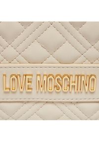 Love Moschino - LOVE MOSCHINO Plecak JC4015PP1ILA0110 Écru. Materiał: skóra
