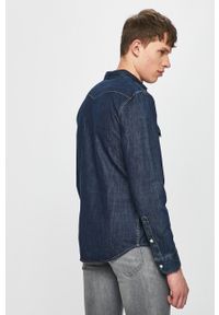 Lee - LEE WESTERN SHIRT MĘSKA KOSZULA JEANSOWA BLUEPRINT L643PLLH 112115418. Materiał: jeans #4