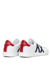 Sneakersy męskie białe Armani Exchange XUX016 XCC71 M476. Kolor: biały #6