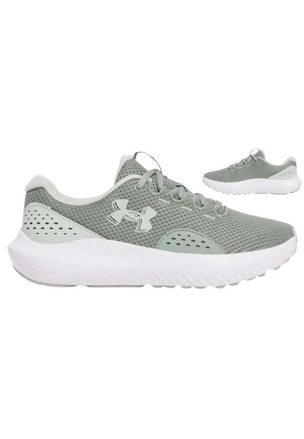 Buty do biegania damskie Under Armour Charged Surge 4. Kolor: zielony. Sport: bieganie