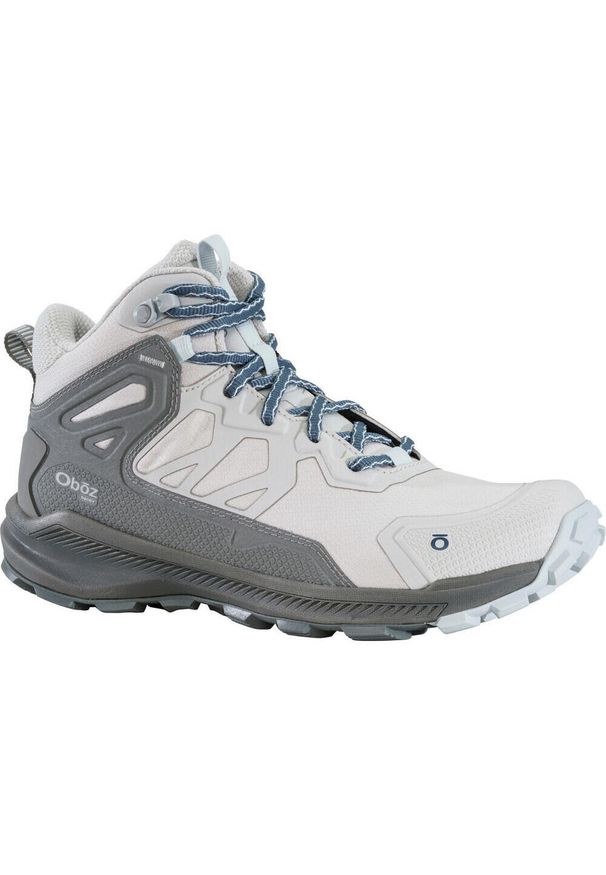 OBOZ - Buty turystyczne damskie Oboz Katabatic Low B-Dry. Kolor: szary. Styl: sportowy