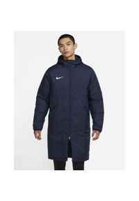 Kurtka Zimowa Męska Nike Repel Park Płaszcz. Kolor: niebieski, wielokolorowy, biały. Materiał: syntetyk. Sezon: zima. Sport: piłka nożna #1