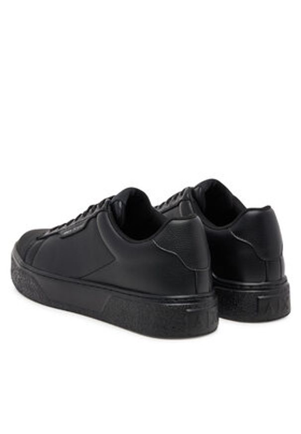 Armani Exchange Sneakersy XM001666 AF19143 UC001 Czarny. Kolor: czarny. Materiał: skóra