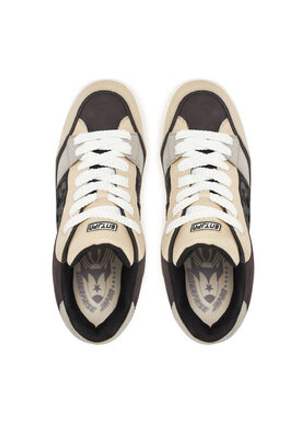 Enterprise Japan Sneakersy BB5013 PX643 Czarny. Kolor: czarny. Materiał: nubuk, skóra