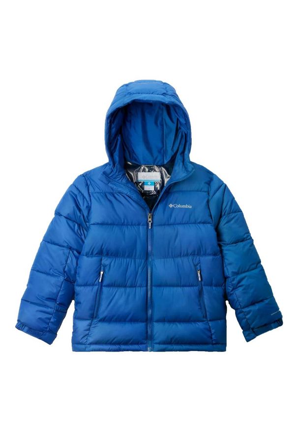 columbia - COLUMBIA PIKE LAKE II HOODED JACKET Niebieski. Kolor: niebieski. Materiał: syntetyk. Sport: turystyka piesza