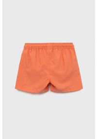 Pepe Jeans szorty kąpielowe dziecięce kolor pomarańczowy z nadrukiem. Kolor: pomarańczowy. Wzór: nadruk #2