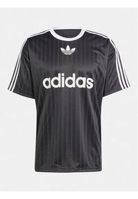 Adidas - adidas T-Shirt adicolor IU2341 Czarny Loose Fit. Kolor: czarny. Materiał: syntetyk