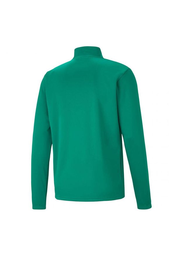 Puma - Męska Kurtka Treningowa TeamRISE. Kolor: zielony