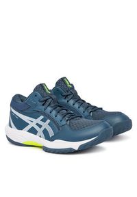 Asics Buty halowe Gel-Task Mt 5 1071A131 Granatowy. Kolor: niebieski. Materiał: skóra #2