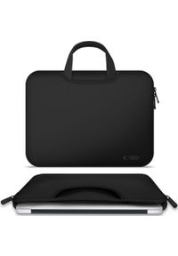 TECH-PROTECT - Tech-Protect Neopren Bag Laptop 13-14 czarny. Kolor: czarny. Materiał: neopren. Styl: casual