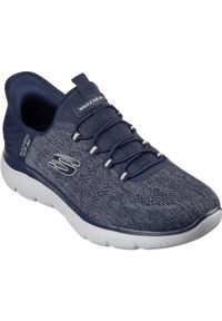 skechers - Buty męskie SKECHERS Summits Key Pace. Kolor: niebieski