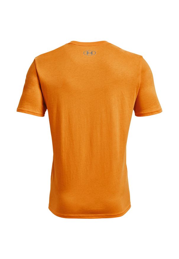 Koszulka fitness męska Under Armour Sportstyle Logo SS. Kolor: pomarańczowy. Sport: fitness