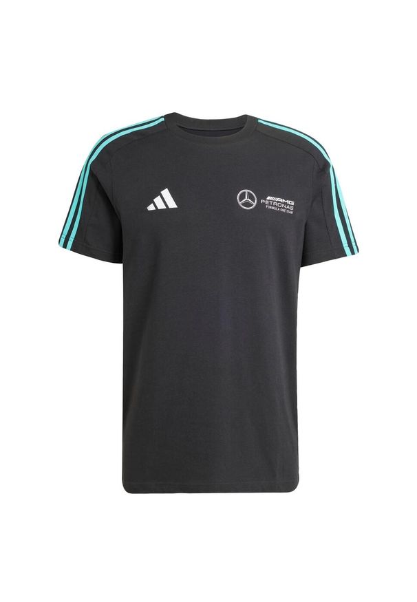 Adidas - Koszulka Mercedes - AMG Petronas Formula One Team DNA. Kolor: biały, wielokolorowy, czarny