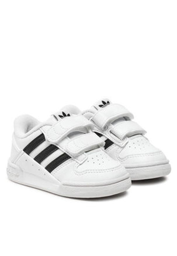Adidas - adidas Sneakersy Team Court 2 Str Cf I ID6637 Biały. Kolor: biały. Materiał: skóra