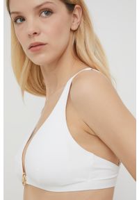 MICHAEL Michael Kors biustonosz kąpielowy MM7M509 kolor biały usztywniona miseczka. Kolor: biały #4